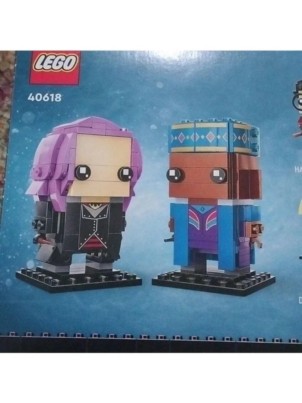 Lego 40618 Brickheadz Kingsley Shacklebolt & Nymphadora Tonks Figures